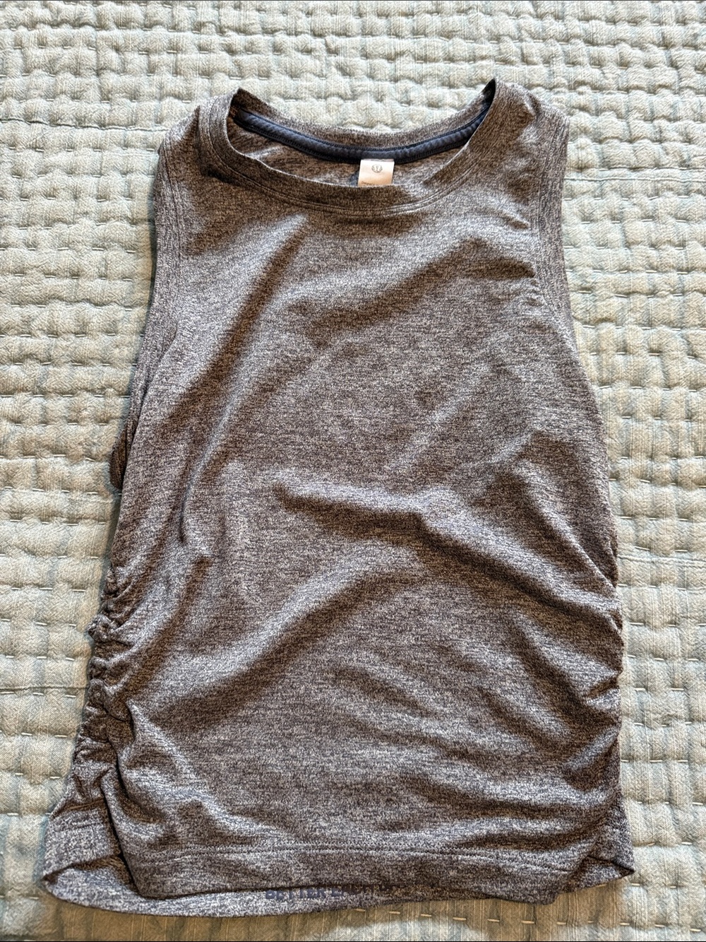 License to train tight fit tank top